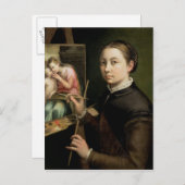 セルフポートレート, 1556 ポストカード (正面/裏面)