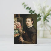 セルフポートレート, 1556 ポストカード (スタンド正面)