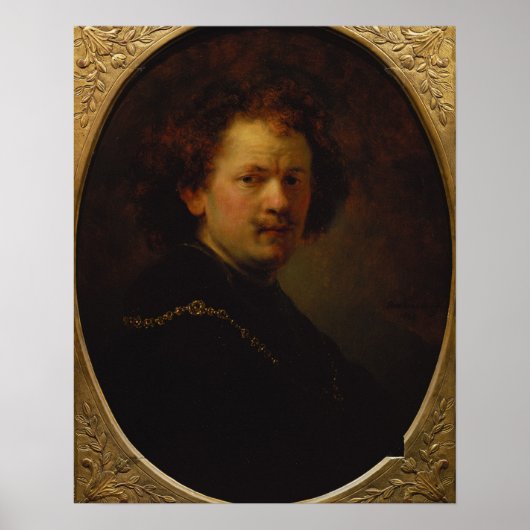 セルフポートレート， 1633 ポスター (正面)