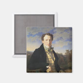 セルフポートレート， 1828 マグネット (正面/裏面)