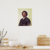 セルフポートレート， 1887 ポスター (キッチン)