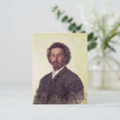 セルフポートレート, 1887 ポストカード (スタンド正面)