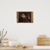 セルフポートレート， 1889 ポスター (キッチン)