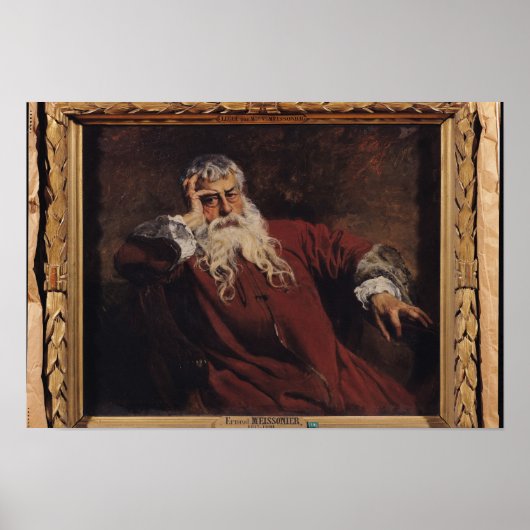 セルフポートレート， 1889 ポスター (正面)