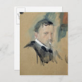 セルフポートレート, 1901 ポストカード (正面/裏面)