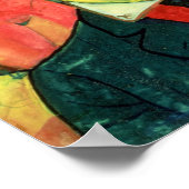 セルフポートレート， 1908 ポスター (角)