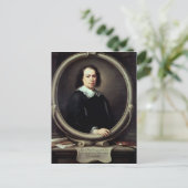 セルフポートレート(c.1670-73) ポストカード (スタンド正面)