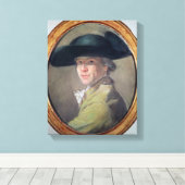 セルフポートレート， c.1780 キャンバスプリント (インサイチュ (ウッドフロア))