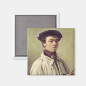 セルフポートレート， c.1840 マグネット (正面/裏面)