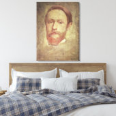 セルフポートレート, c.1889 キャンバスプリント (インサイチュ (寝室))