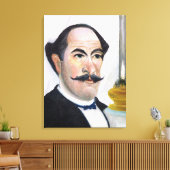 セルフポートレート(c.1900-03) キャンバスプリント (インサイチュ (リビング))