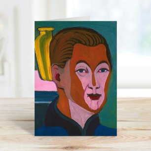 セルフポートレート Ernst Ludwig Kirchner カード