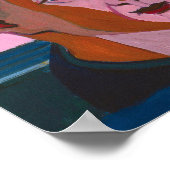 セルフポートレート | Ernst Ludwig Kirchner ポスター (角)