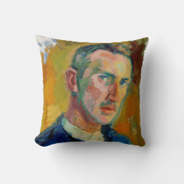 セルフポートレート（Magnus Enckell著） クッション
