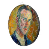 セルフポートレート（Magnus Enckell著） ダーツボード (正面右)