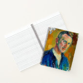 セルフポートレート（Magnus Enckell著） ノートブック (内部)