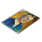 セルフポートレート（Magnus Enckell著） ノートブック (左側)