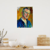 セルフポートレート（Magnus Enckell著） ポスター (キッチン)