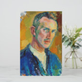 セルフポートレート(Magnus Enckell著) 便箋 (スタンド正面)