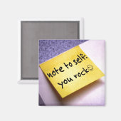 セルフマグおもしろいネットへのメモ マグネット (正面/裏面)