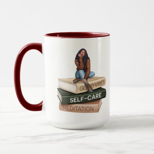 セルフマ気にグ マグカップ (左)