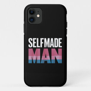 セルフメイドマン トランスジェンダー トランスプライドフラグ トランスセックス iPhone 11 ケース
