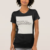 セルフラブの定義 – ミニマリストの意識 Tシャツ (正面)