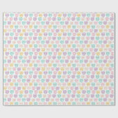 セルフラブキャンディハート – ホワイトラッピング紙 ラッピングペーパー (フラット)