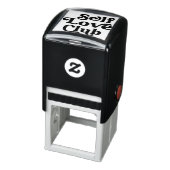 セルフラブクラブミニマル白黒 セルフインキングスタンプ (商品)