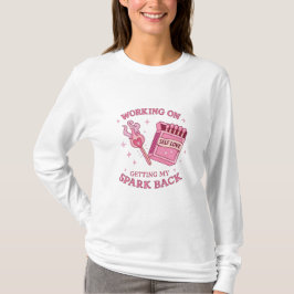 セルフラブスパークピンクマッチブックエンパワーメント Tシャツ