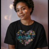 セルフラブフローラハートTシャツ Tシャツ