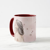 セルフラブマグ |バラとスプラッシュ マグカップ (正面左)