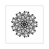 セルフラブマンダラフローラ ラバースタンプ (インプリント)