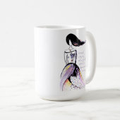 セルフラブレ感動的ディ図解入りの、写真付きの引用文 コーヒーマグカップ (正面右)