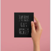 セルフラブ ポジティブ アファメーション ポストカード