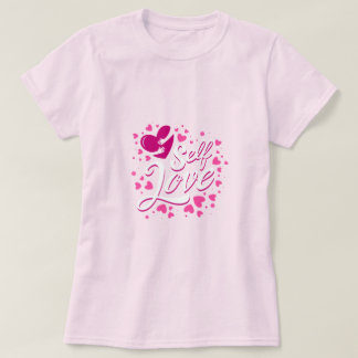 セルフラブTシャツデザイン鮮やか- & 感動的 Tシャツ