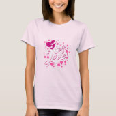 セルフラブTシャツデザイン鮮やか- & 感動的 Tシャツ (正面)