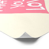 セルフラヴやる気を起こさせる引用文美学トレンディー ポスター (角)