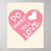 セルフラヴやる気を起こさせる引用文美学トレンディー ポスター (正面)