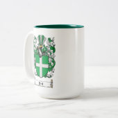 セルフ家紋マグ ツートーンマグカップ (正面左)