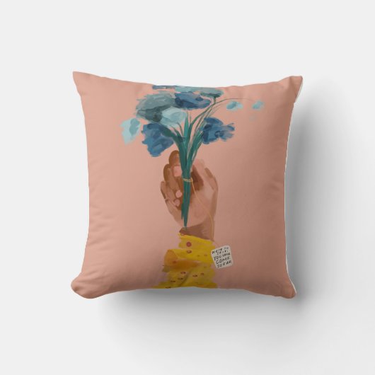 セルフ引用文へのメモ – African America Black Art クッション (正面)