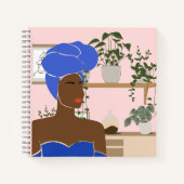 セルフ気にスケッチブック ノートブック (正面)