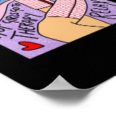 セルフ気にセラピーシール ポスター (角)