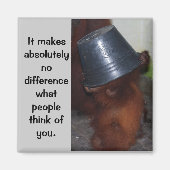 セルフ自信とプライド マグネット (正面)