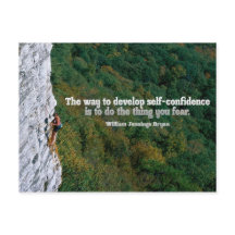 セルフ自信感動的ポストカード