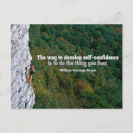 セルフ自信感動的ポストカード ポストカード