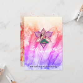 セルフ認識度ヒーリングホリデー引用文 招待状