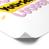 セルフ・ラブ・クォート・ウォールアート ポスター (角)