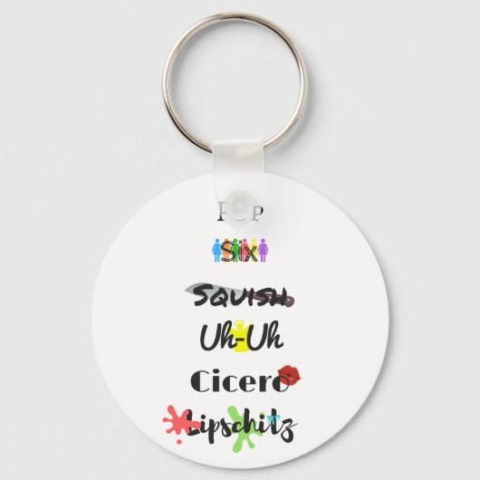 セルブロックタンゴキーチェーン キーホルダー (正面)