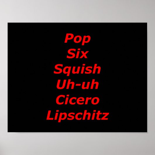 セルブロックタンゴ ポスター (正面)